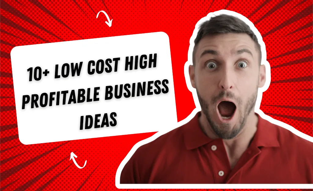 10+ Low Cost High Profitable Business Ideas